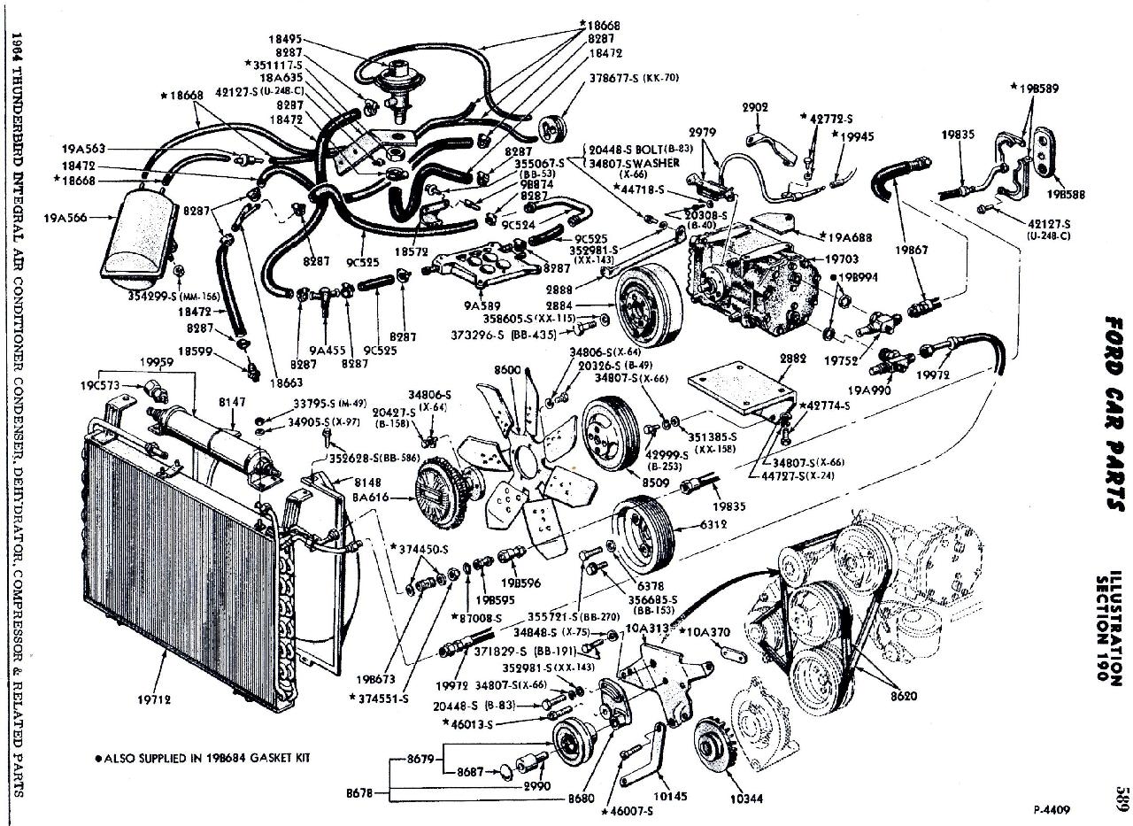 1961 390 Cadillac Engine Vacuum Hose Diagram