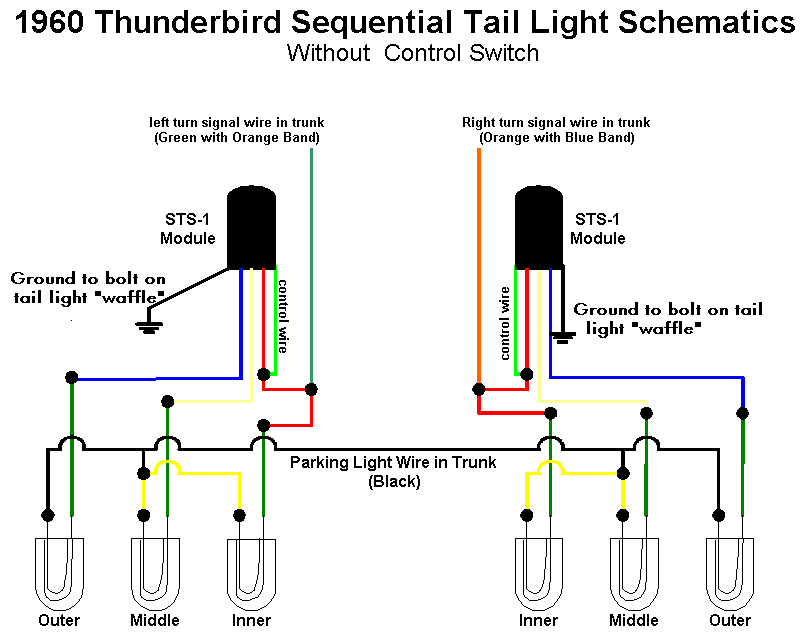 Wiring Diagram Without Control Switch Brake Lights Will Sequence Once Then Remain Steady