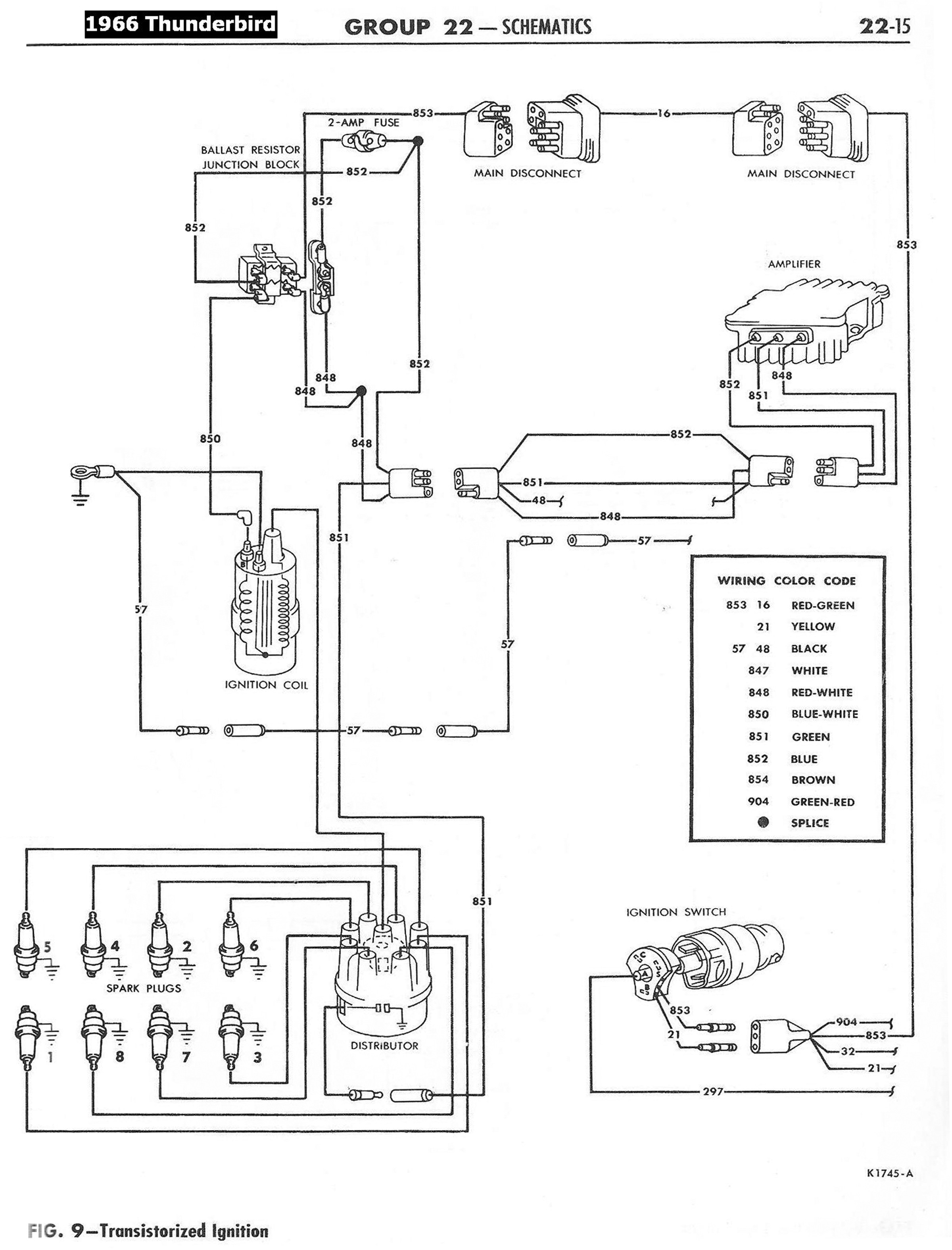 1958 68 Ford Electrical Schematics