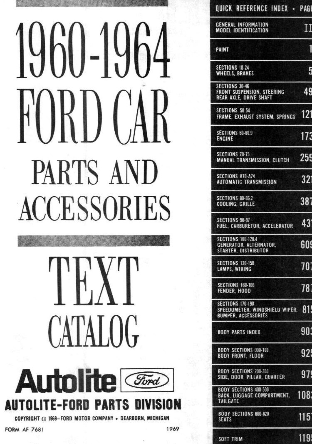 1960 Ford thunderbird manual #7