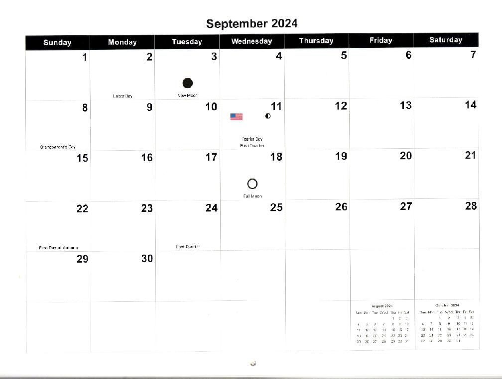 2024 Calendar