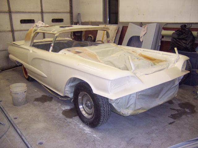 1960 Ford thunderbird restoration #6
