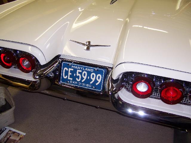 1960 Ford thunderbird restoration