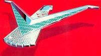 Thunderbird emblem circa 1958