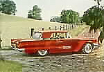 1959 Ford Thunderbird Hardtop in Brandywine Red