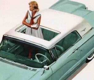 1960 Ford Thunderbird Hardtop with Sun Roof