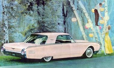 1961 Ford Thunderbird Hardtop shown in Palm Springs Rose