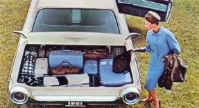 1961 Thunderbird Luggage Compartment