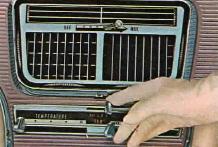 SelectAire Conditioner outlets and control panel