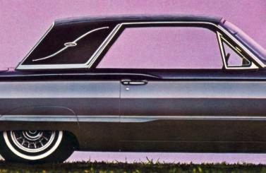 1964 Ford Thunderbird Landau in Princeton Gray Metallic with Black Vinyl Roof