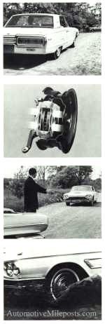 1965 Thunderbird power front disc brake visual series