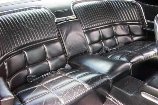 1966 Thunderbird interior in Black Leather