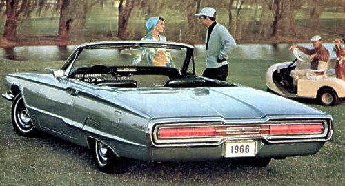 Image: 1966 Ford Thunderbird Convertible