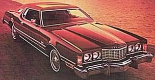 1976 Ford Thunderbird with Bordeaux Luxury Group and Power Glass Moonroof